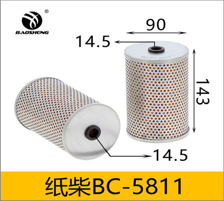 1-87810027-0 P550040 FF5084 ตัวกรองกระดาษดีเซลสำหรับรถขุด