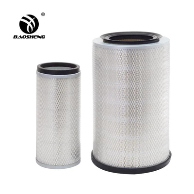 HITACHI EX250-5G เครื่องกรองอากาศของรถขุด 345 * 221 มม. 4642122 P789077