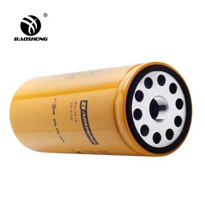 เครื่องกรองน้ํามันกันสนิมอุณหภูมิสูง P554004 1R-0739 สําหรับ ERPILLAR 260mm ป้องกันเครื่องยนต์