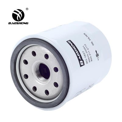 ทนอุณหภูมิสูงป้องกันการกัดกร่อนตัวกรองน้ำมันรถขุด 860B-1502300 LF16011 สำหรับ KOMATSU TOYOTA 82 มม.ป้องกันเครื่องยนต์