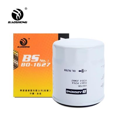 ทนอุณหภูมิสูงป้องกันการกัดกร่อนตัวกรองน้ำมันรถขุด 860B-1502300 LF16011 สำหรับ KOMATSU TOYOTA 82 มม.ป้องกันเครื่องยนต์