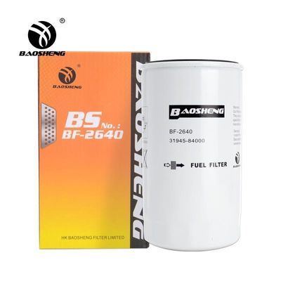 93mm OD 31945-84000 กรองน้ำมันเชื้อเพลิงรถขุดสำหรับ Hyundai Mitsubishi