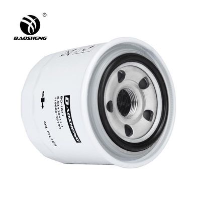 เครื่องกรองน้ํามัน Excavator ขนาดใหญ่ ทนต่ออุณหภูมิสูง P550422 สําหรับ YANMAR 85mm ป้องกันเครื่องยนต์