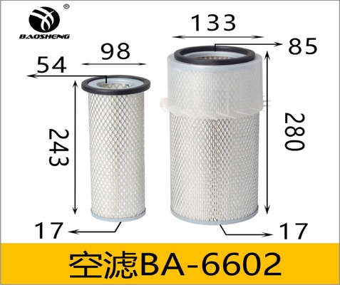 600-181-726 P182052 เครื่องกรองอากาศ Komatsu สำหรับรถขุด