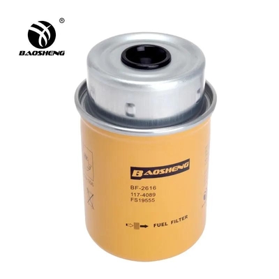 ความสูง 143 มม. เครื่องแยกน้ำน้ำมันเชื้อเพลิง FS19555 117-4089 ERPILLAR 320 OLD