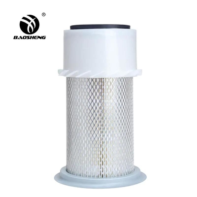 3EC0111630 FA719 เครื่องกรองอากาศสำหรับรถขุดขนาดความสูง 275 มม. เครื่องกรองอากาศกึ่งรถบรรทุก