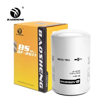 6732-71-6110 FF5052 Spin On Fuel Oil Filter Element ความสูง 120 มม.